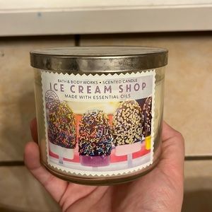 Ice Cream Shop candle